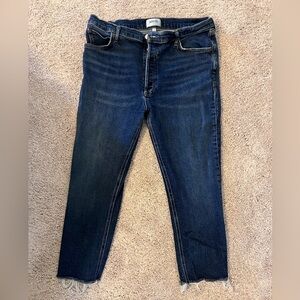 AGOLDE Nico raw hem jeans